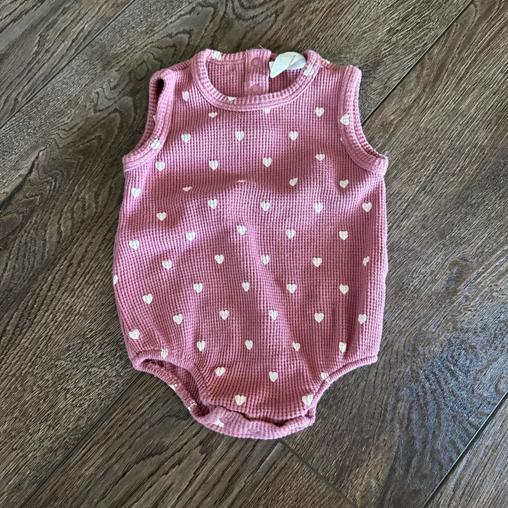 Spearmint baby 3-6 month waffle bubble